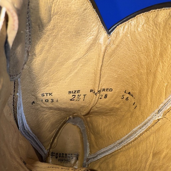 Vintage Corral Cowboy Boots with Hearts and‎ Wings Kids 2.5T Cowgirl Boots Rodeo - Picture 9 of 9